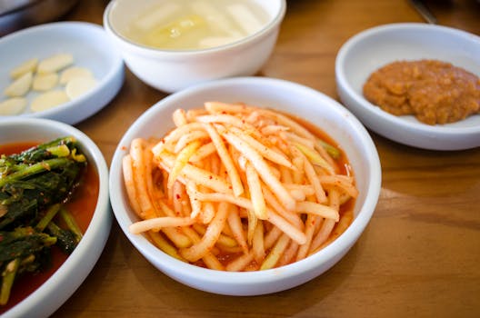 image of a variety of fermented foods